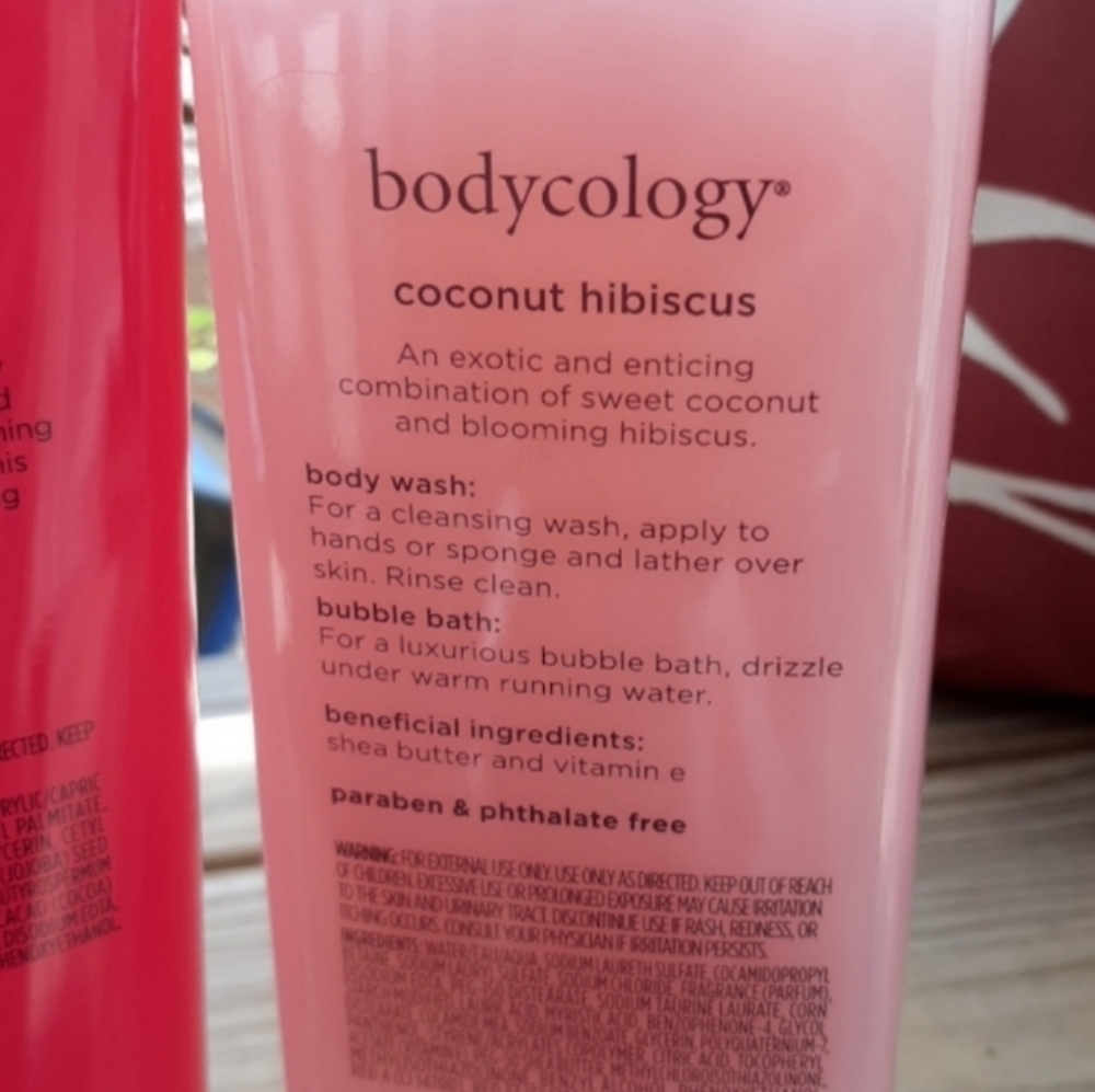 🆕️FINAL PRICE🌺COCONUT HIBISCUS BODY WASH & CREAM - Picture 9 of 13